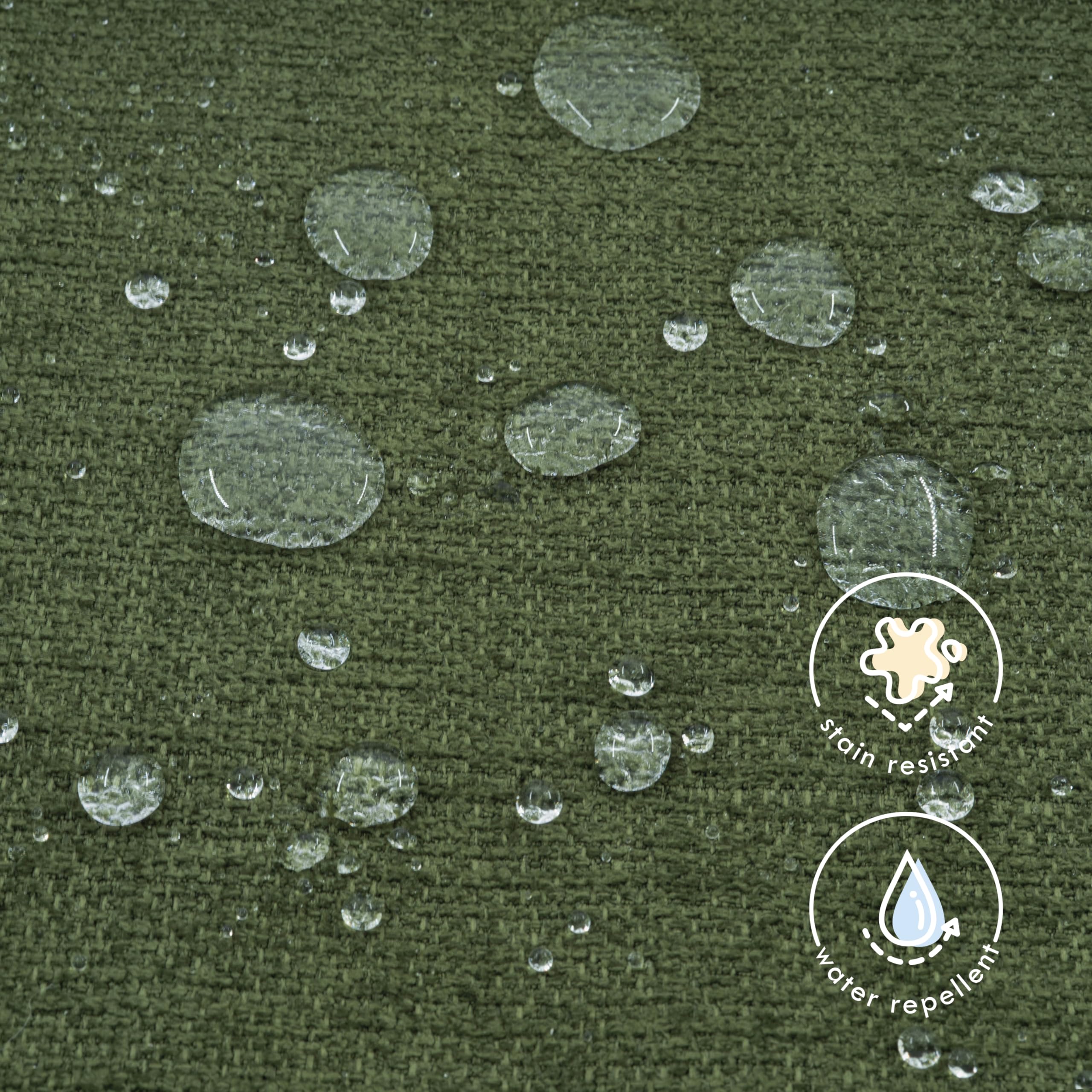 Carter's by Davinci Ethan Swivel Recliner in Performance Forest Green Linen, GREENGUARD Gold & CertiPUR-US® Certified - Image 10