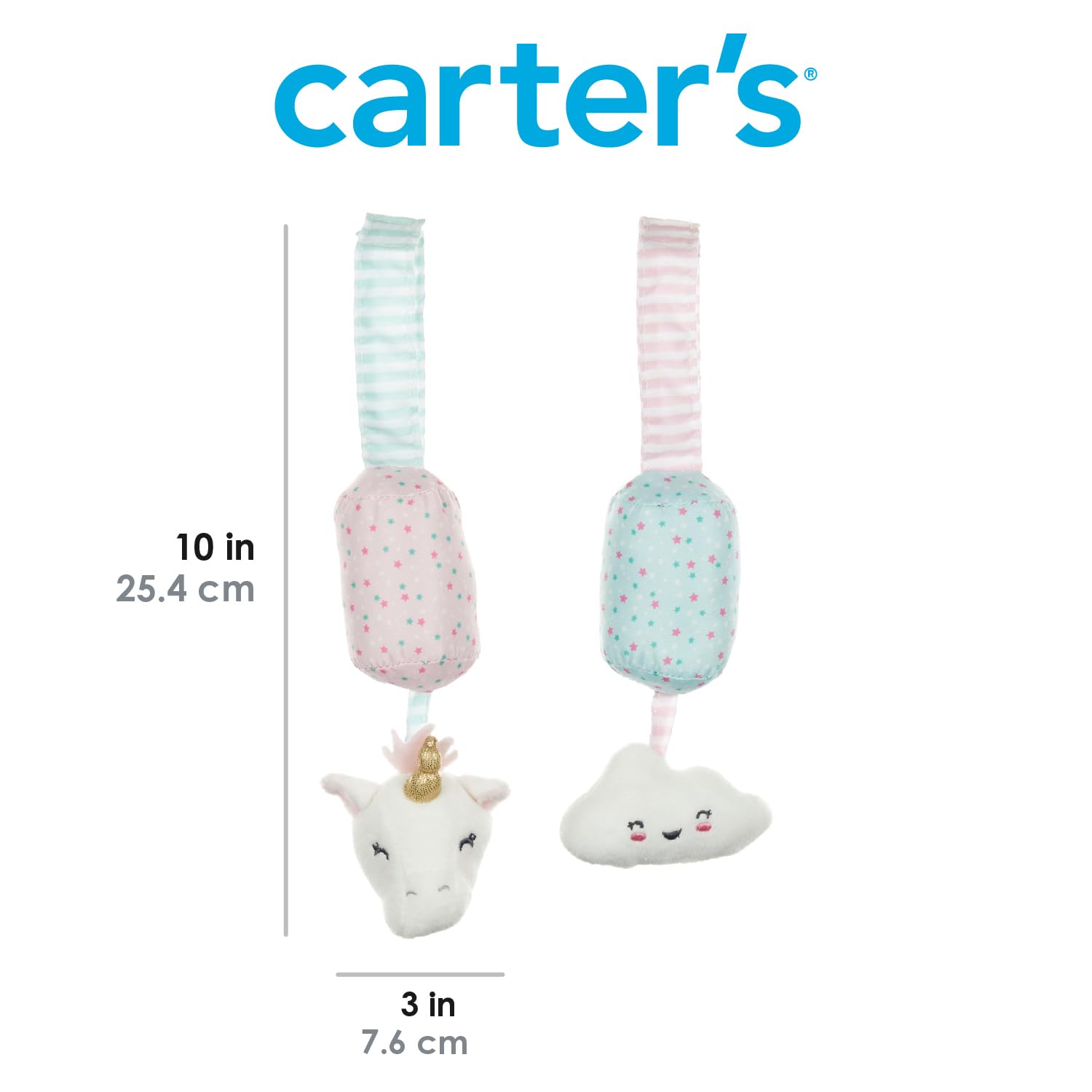 Carter's Cloud & Unicorn Chime Set for Babies - Image 5