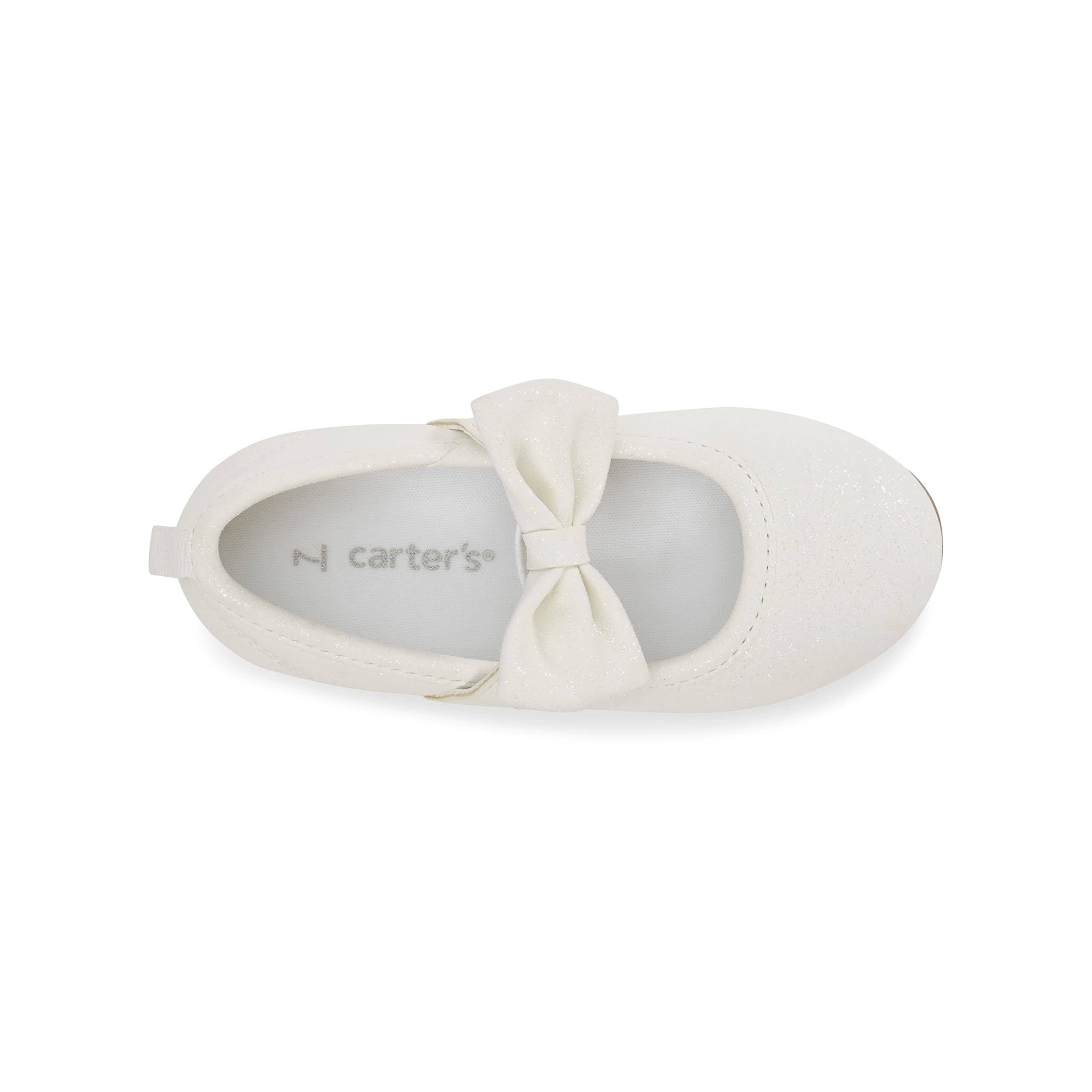 Carter's Girls Classy Dress Shoe, White - Image 5