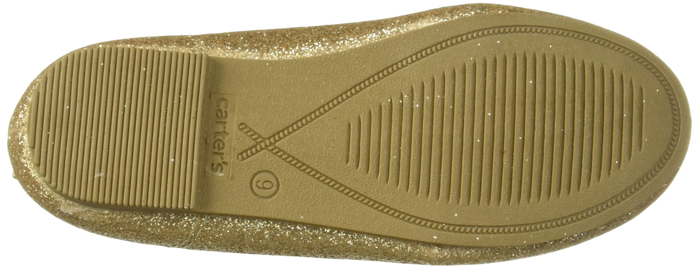 Carter's Girls Ellaria Ballet Flat, Gold - Image 4