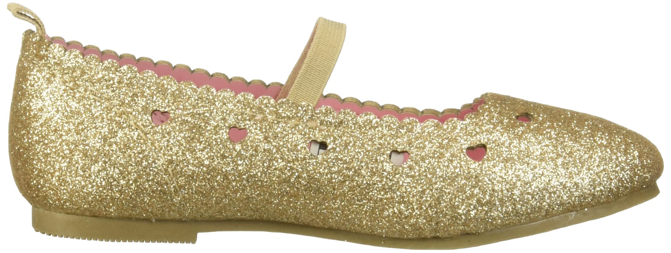 Carter's Girls Ellaria Ballet Flat, Gold - Image 6