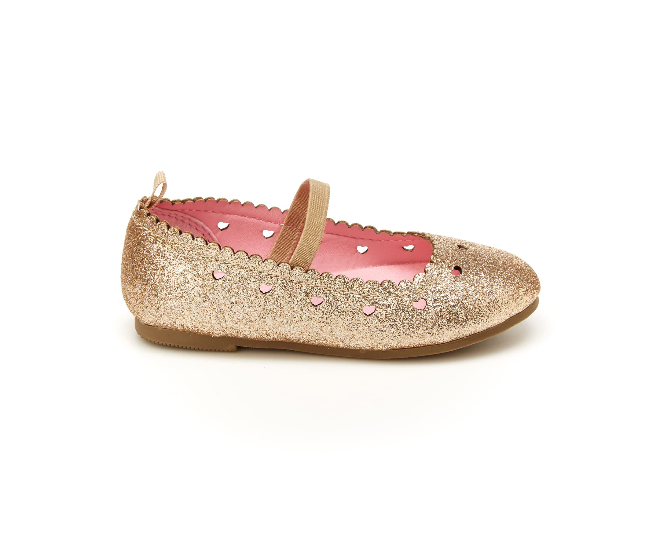 Carter's Girls Ellaria Ballet Flat, Gold - Image 7