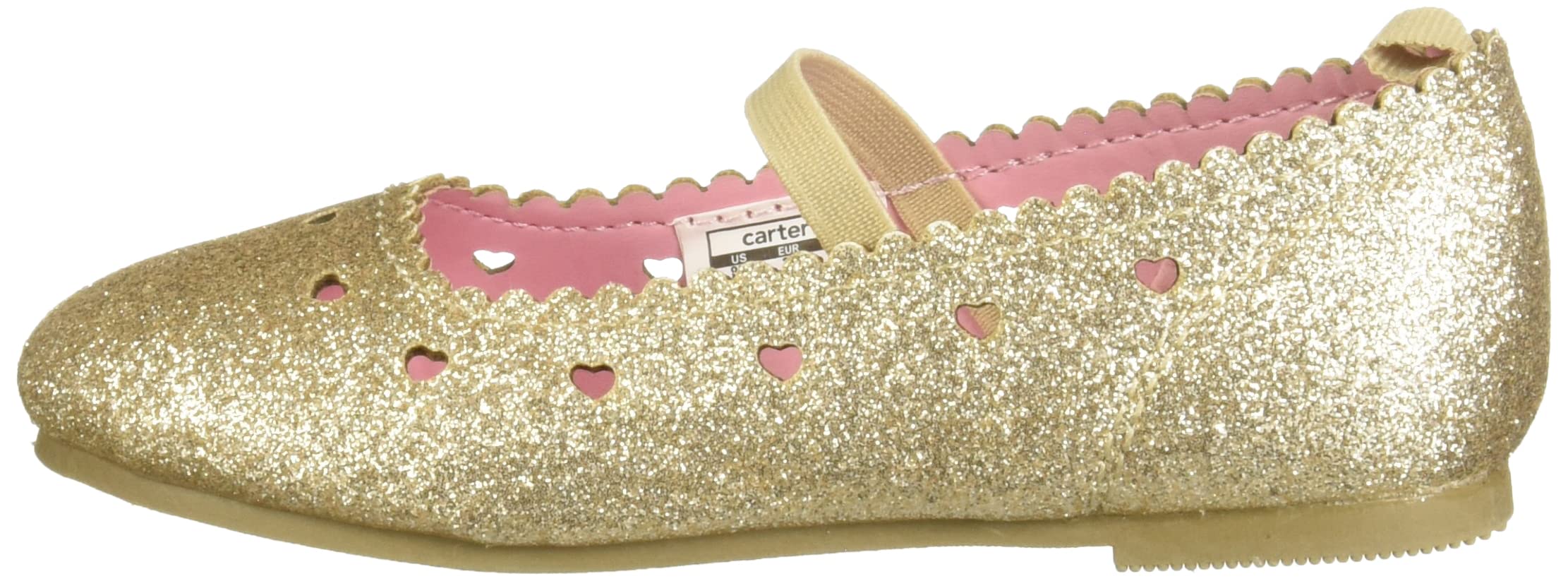 Carter's Girls' Ellaria Ballet Shoes, Gold - Image 12