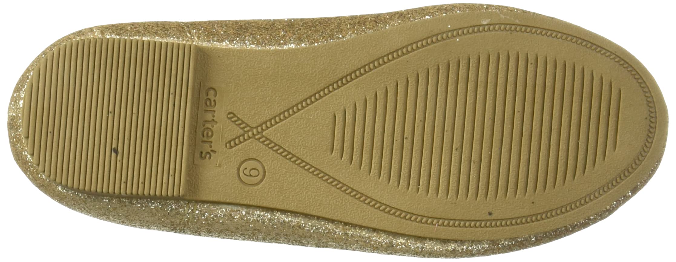 Carter's Girls' Ellaria Ballet Shoes, Gold - Image 4