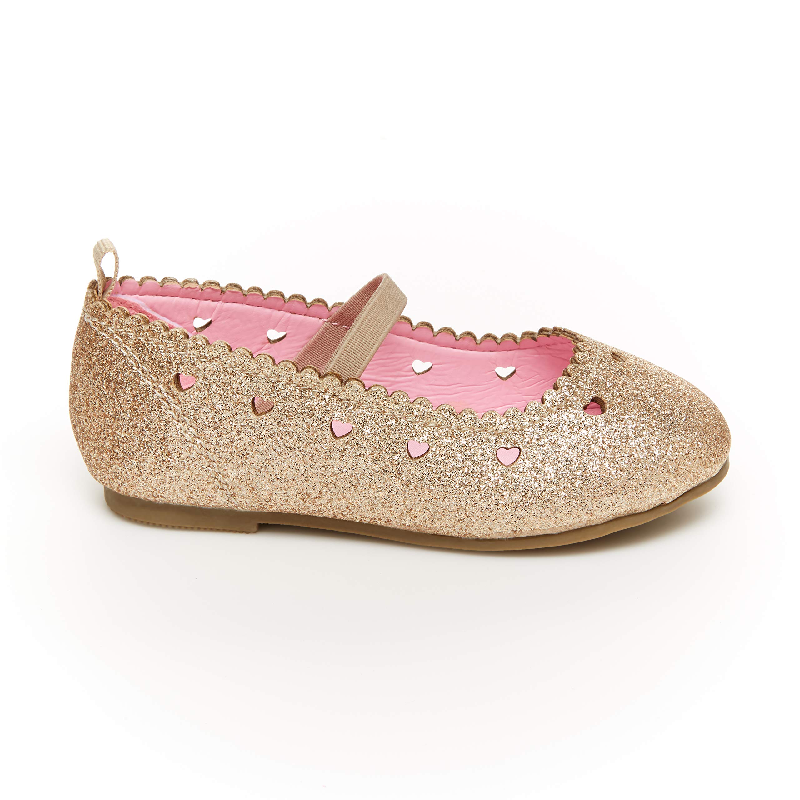Carter's Girls' Ellaria Ballet Shoes, Gold - Image 7
