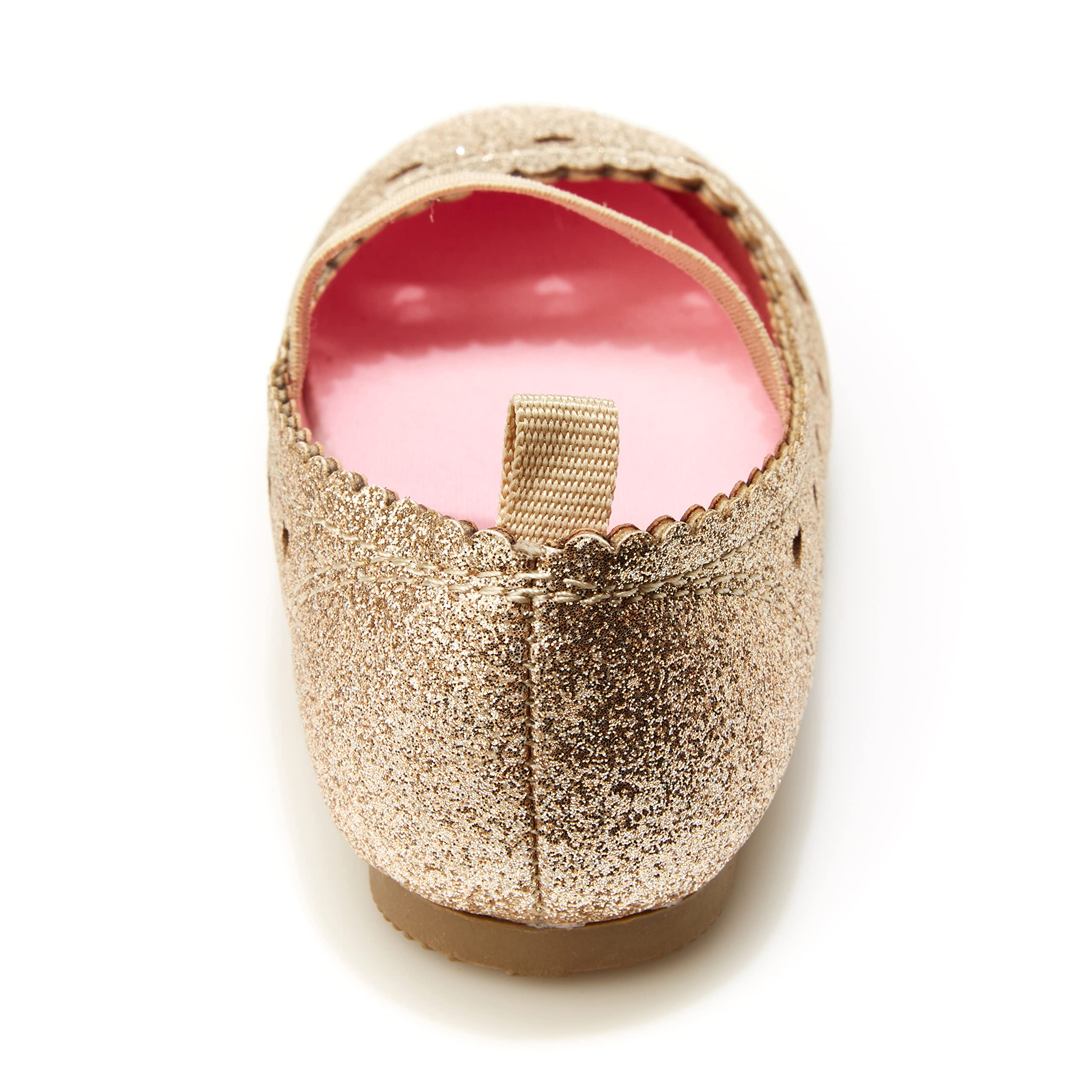 Carter's Unisex Kids Ellaria Dress Shoes, Gold - Image 3