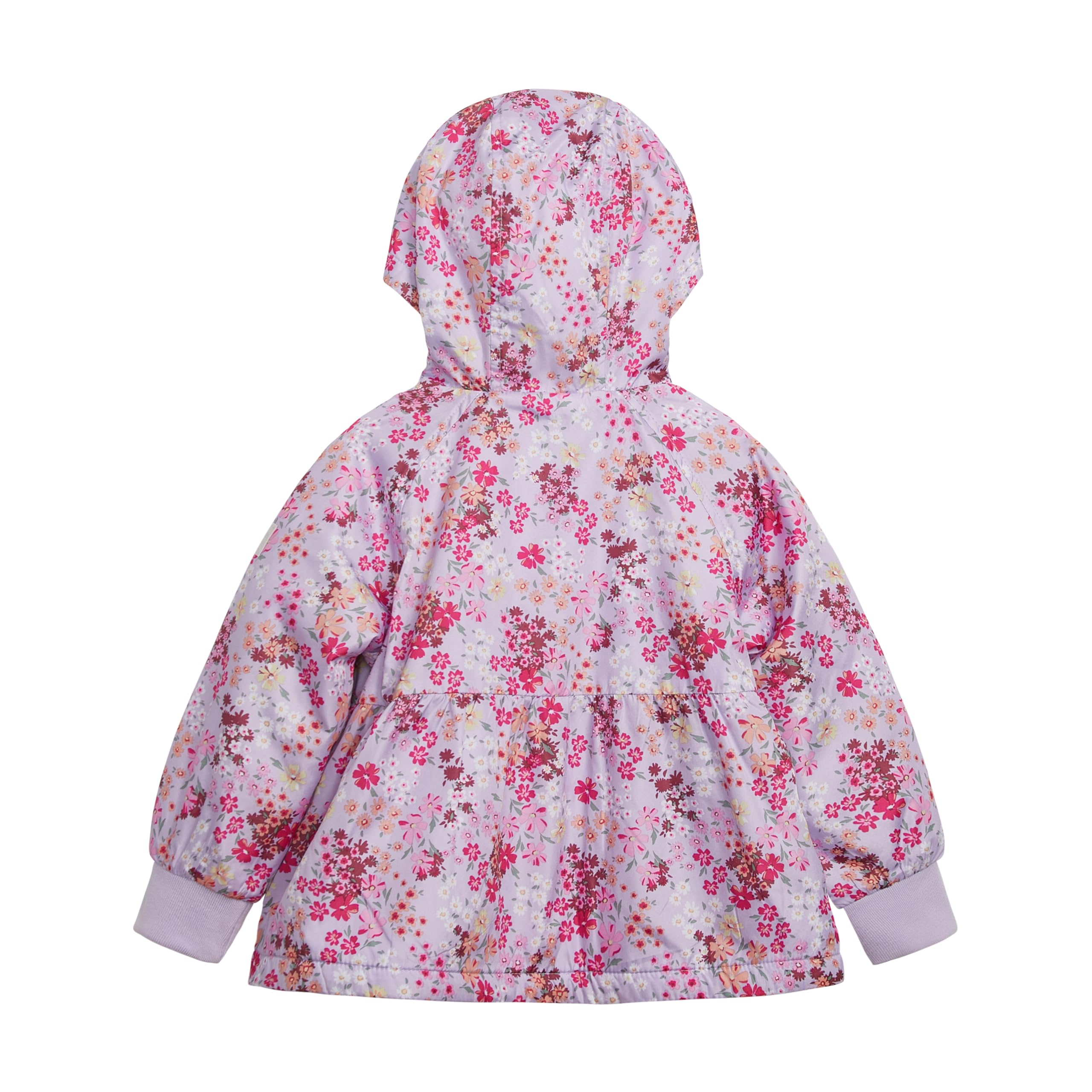 OSHKOSH B'GOSH Baby Girls' Midweight Water-resistant Hooded Peplum Jacket - Image 3