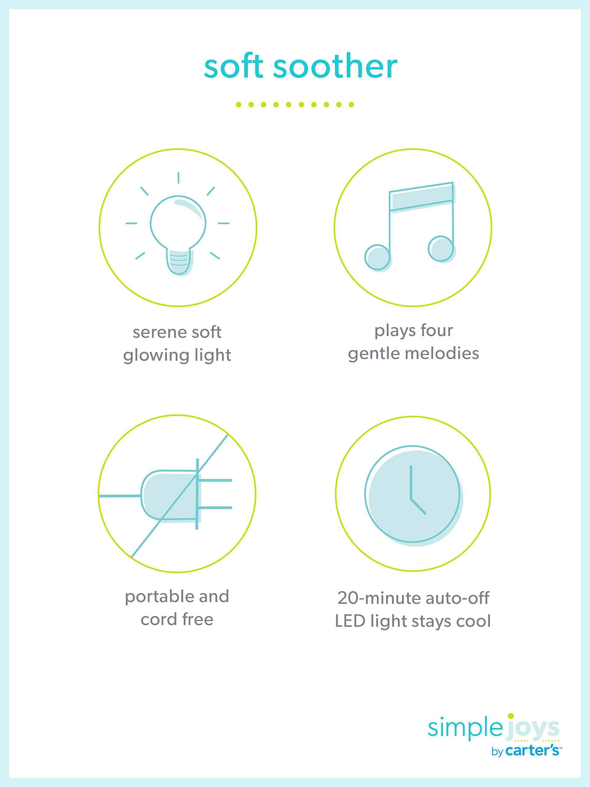 Simple Joys by Carter's Baby Soft Soother - Image 3