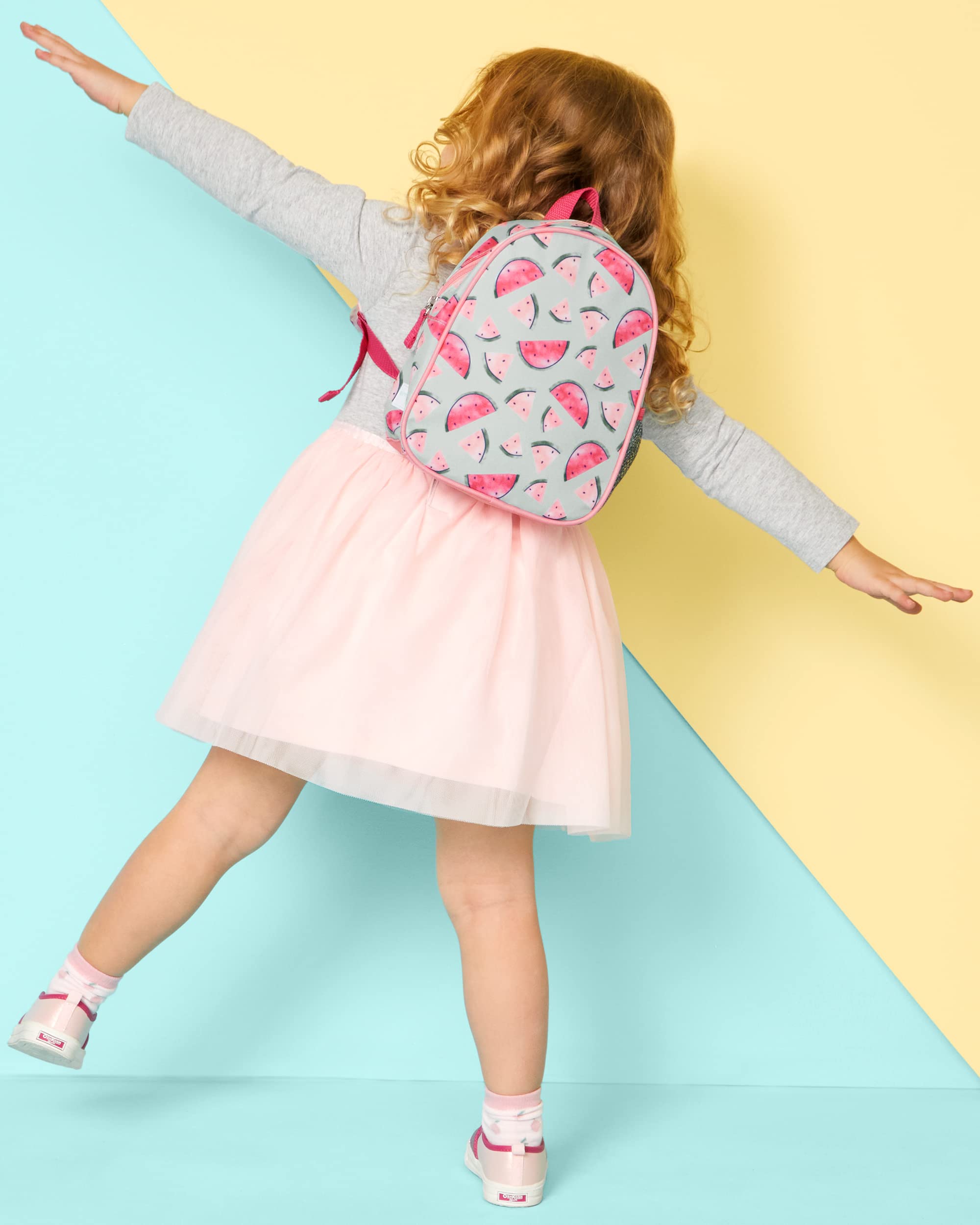 Simple Joys by Carter's Mini Backpack, Mint Green Watermelon, One Size - Image 5